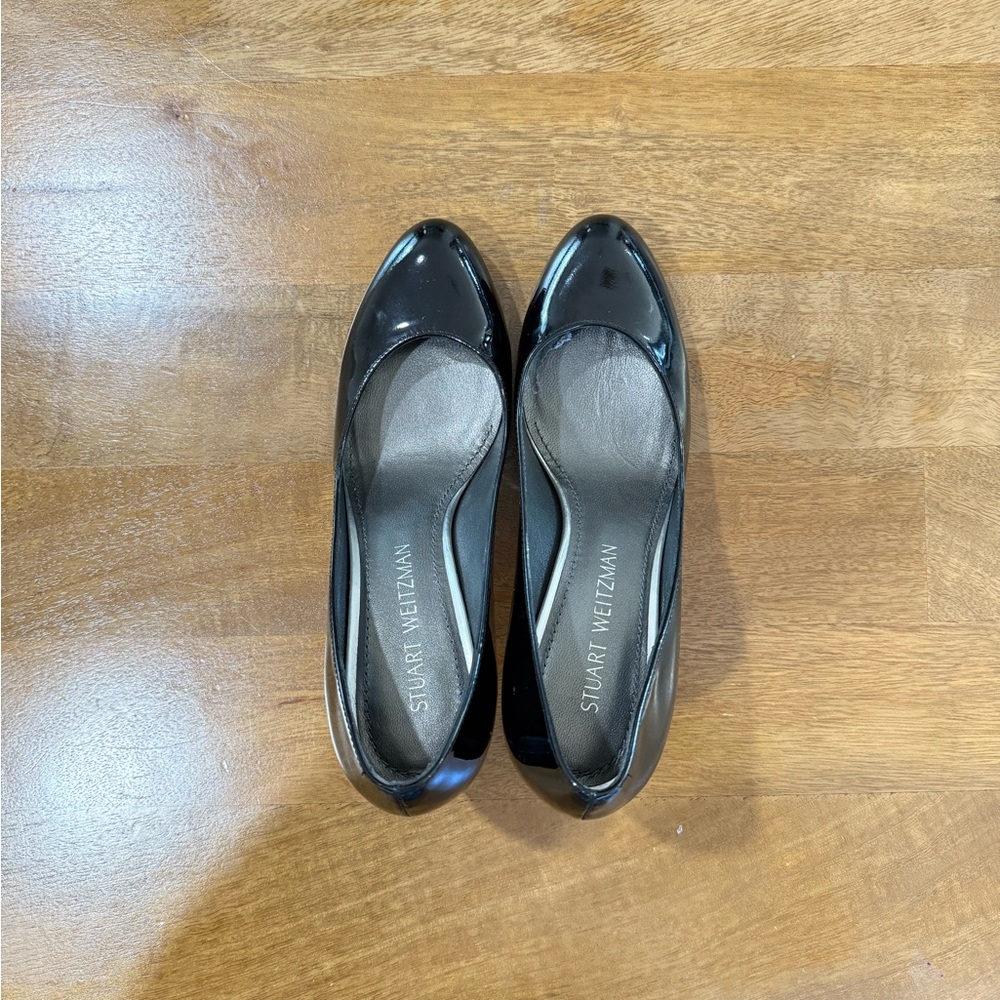 Stuart Weitzman Black Heeled Shoes